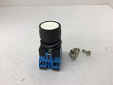 Idec HW1B-M1F02-W Push Button Switch