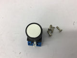 Idec HW1B-M1F02-W Push Button Switch