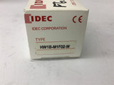 Idec HW1B-M1F02-W Push Button Switch