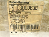 Cutler-Hammer C300DG3B Overload Relay Enclosure 50 AMP Size 2 3 Element Type ST