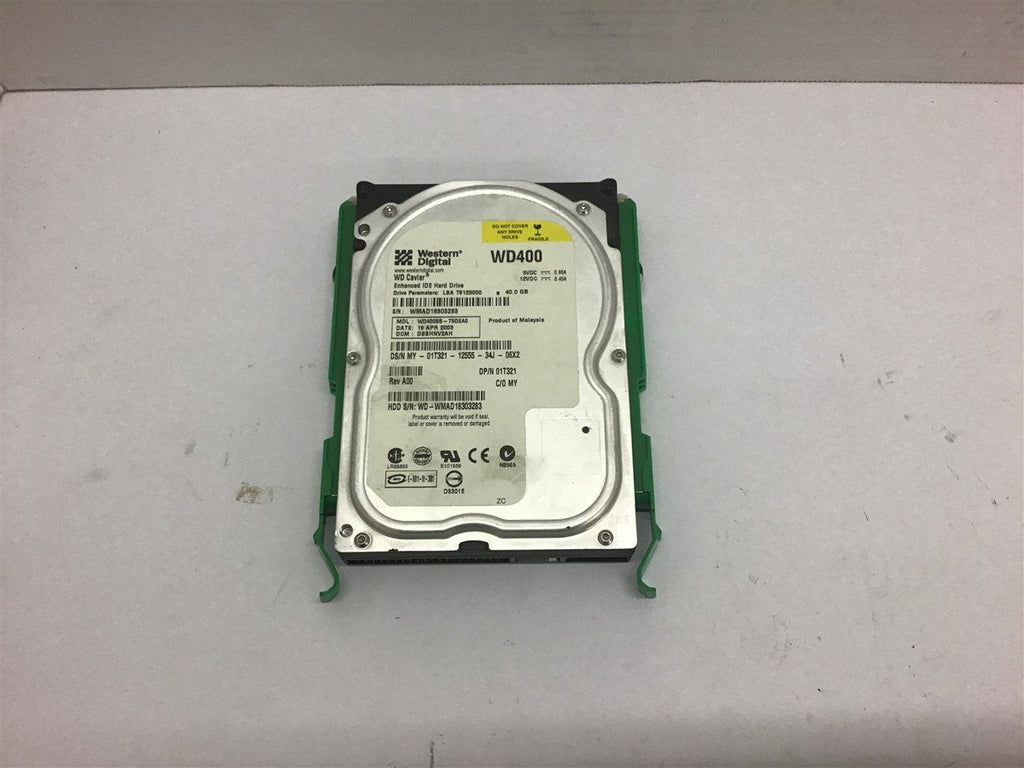 Western Digital WD400BB-75DEA0 Enhanced IDE Hard Drive