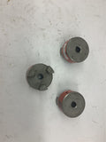 Lovejoy L-075 .375" Bore Jaw Coupling Lot of 3