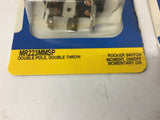 Hubbell MR223MMSP 12 Volt Rocker Switch Lot Of 2