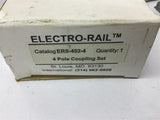 Electro-Rail ERS-402-4 4 Pole Coupling Set