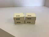 Allen-Bradley W26 Overload Heater Element Lot Of 4