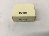 Allen-Bradley W43 Overload Heater Element Lot Of 3