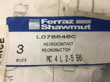 Ferraz Shawmut L076646C Microswtich Lot Of 3