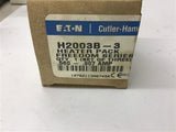 Cutler-Hammer H2003B Overload Heater Element Lot Of 3