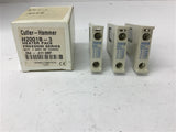 Cutler-Hammer H2001B Overload Heater Element Lot Of 3