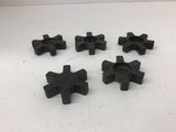 L-090 L-095 Spider Insert for jaw Coupling Lot Of 5