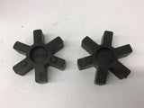 L-150 Spider Insert for Jaw Coupling Lot Of 2