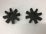 Lovejoy L-150 Spider Insert For Jaw Coupling Lot Of 2