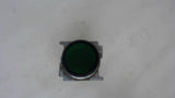 CUTLER-HAMMER GREEN PUSHBUTTON, 120 VOLTS, 50/60HZ, 6.3V LAMP