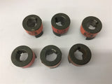 L-070 Jaw Coupling 3/4" Assorted Brands Lot Of 6