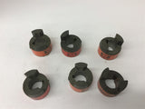 L-070 Jaw Coupling 3/4" Assorted Brands Lot Of 6