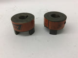 Lovejoy L-075 Jaw Coupling 16MM Lot Of 2