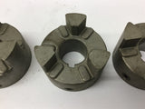 Maurey FC-090 Jaw Coupling 3/4" Bore Lot Of 3