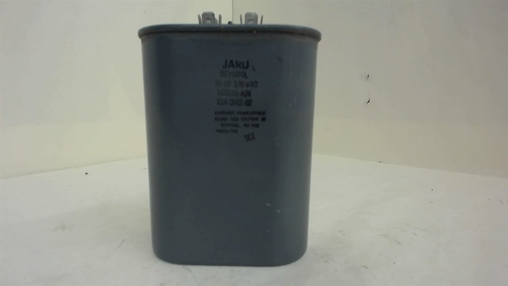 LOT OF 3---JARD SEVONOL, SC3720-A24, CAPACITOR, 20 µF, 370 VAC, 014-0002-02