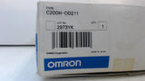 OMRON OUTPUT UNIT C200H-0D211 -  24VDC - 0.3A/POINT .2A/UNIT - CLASS 2 - NEW