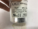 BMI 800P106H37M20A4Z 10 UF 370 Vac Capacitor --Lot of 2