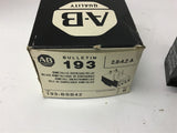 Allen-Bradley 193-BSB42 Overload Relay 2.8-4.2 Amp