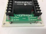 Opto22 I/O Relay Board W/ 3 Each OAC5A