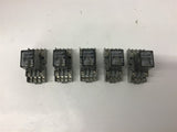 Potter & Brumfield KHAU-17A16-120 120 Volt Relay With Base Lot of 5