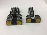 Buss R25030 Fuse Holder 2 EA 2CR 2 EA 1CR Lot of 4