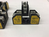 Buss R25030 Fuse Holder 2 EA 2CR 2 EA 1CR Lot of 4