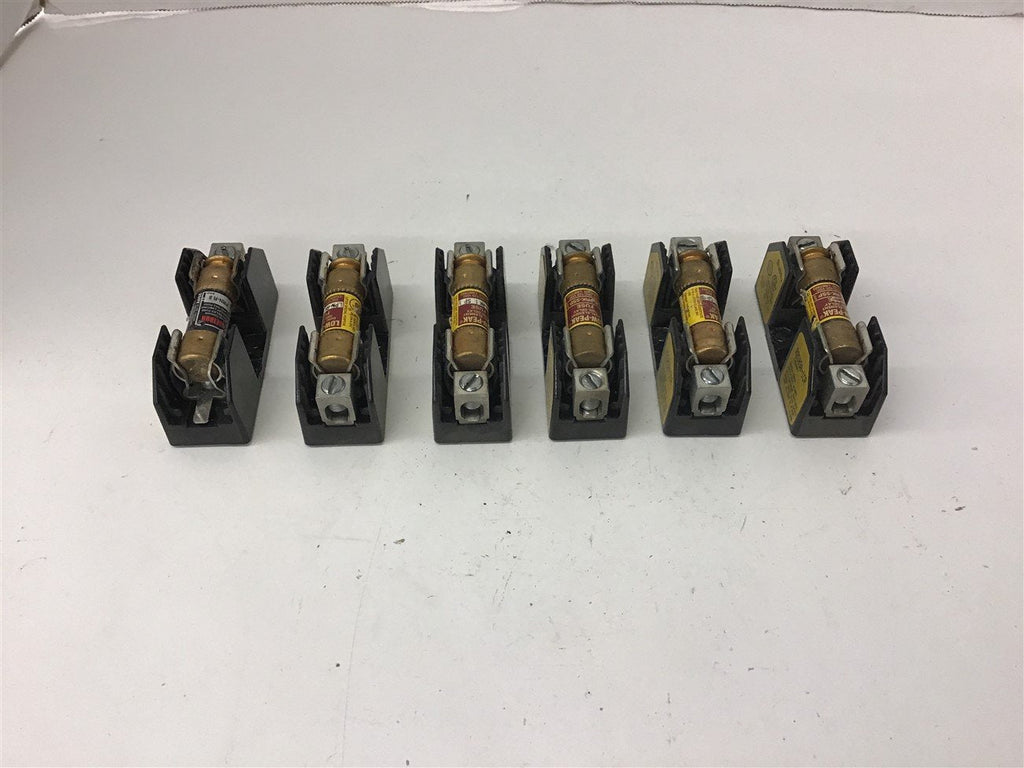 Buss R25030-1CR Fuse Holder 250 Volts 30 Amp Lot of 6