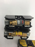 Buss R25030-1CR Fuse Holder 250 Volts 30 Amp Lot of 6