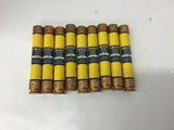 LPS-RK-3SP Time Delay Fuse 3 Amp 600 Volts Lot of 9