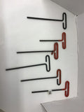 Allen Wrench 1/4" Tee Handle Lot of 6