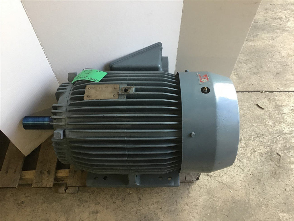 Toshiba 25 Hp AC Motor 460 volts 1200 Rpm 6P 324T Frame