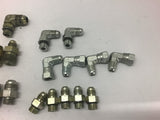 Assorted Lot of 20 Pnuematic Fittings