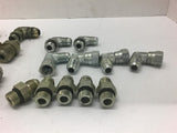 Assorted Lot of 20 Pnuematic Fittings