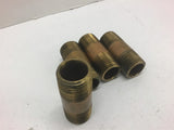 1/2" NPT Brass Fittings --Lot of 4