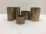 Brass Flange Bushings--Assorted Lot of 11