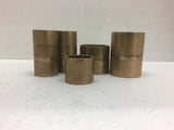 Brass Flange Bushings--Assorted Lot of 11