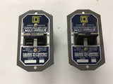 Square D SK5334120-240 Vac Multi-Breaker Circuit Breaker Lot of 2