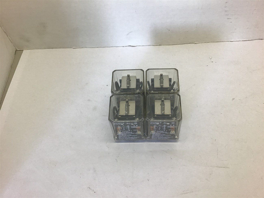 Dayton 5X838M 120 Vac Relay --Lot of 4