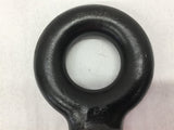 4 1/2" Long X 2" OD Steel Eye Bolt