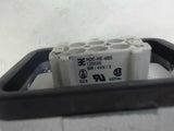 LOT OF 4 600 VAC HEAVY DUTY CONNECTOR KIT, 2 EACH HDC-HE-6BS, 2 EACH HDC-HE-6SS