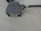 LOT OF 4 600 VAC HEAVY DUTY CONNECTOR KIT, 2 EACH HDC-HE-6BS, 2 EACH HDC-HE-6SS