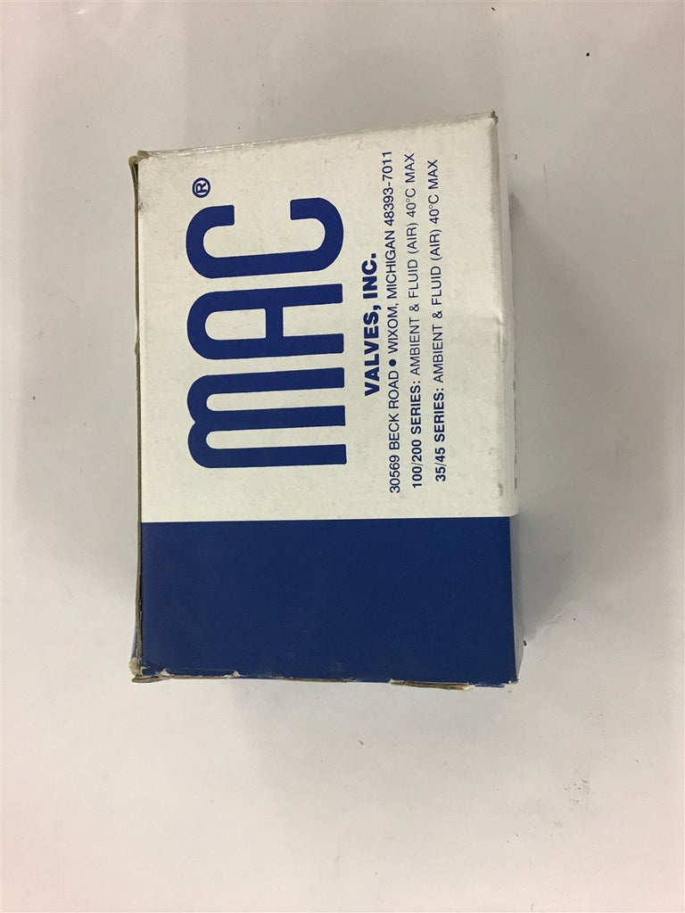 Mac 113B-110JB Solenoid Valve