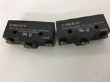 Z-15G-B7-K Limit / Snap Switch Lot of 2