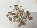 Copper Bushing 7/8" x 5/8" x 0.3615 Thickness Lot of 80