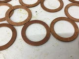 Copper Bushing 1 3/8" x 1" x ..063" Thick Lot of 30