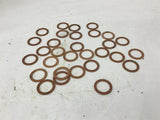 Copper Bushing 1 3/8" x 1" x ..063" Thick Lot of 30