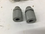 Hubbell SCH1009CR Cord Connector 3/8" Lot f 4